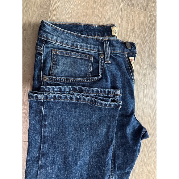 Wrangler 20X Mens Vintage Boot Cut Jeans Dark Wash Size 32x30 - Picture 5 of 5